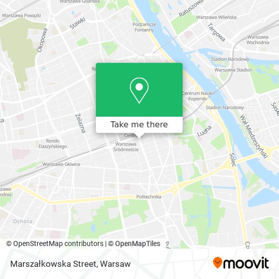 Marszałkowska Street map