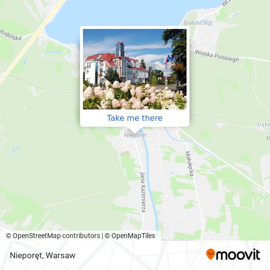 Nieporęt map