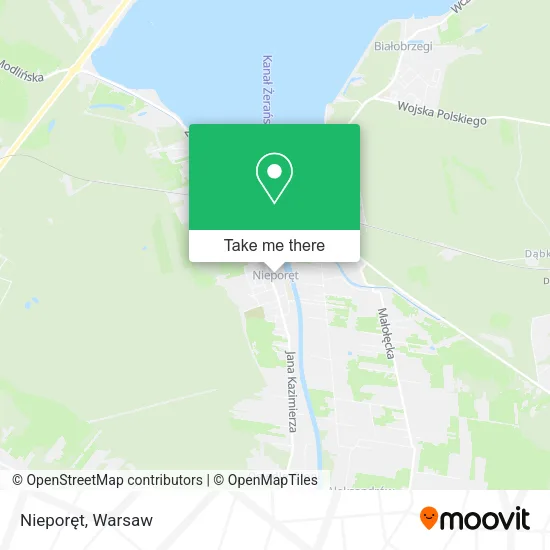 Nieporęt map