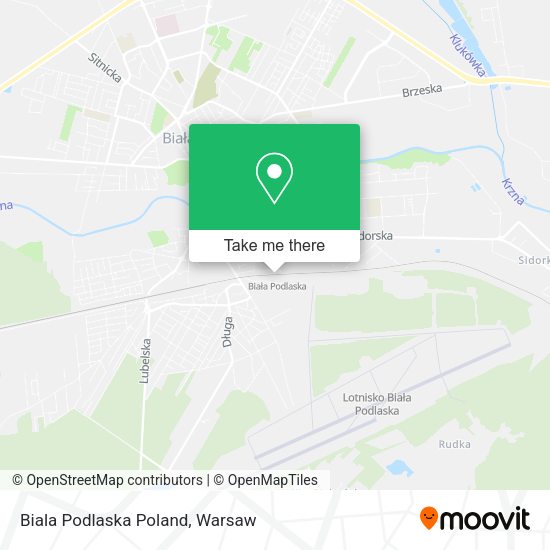 Biala Podlaska Poland map