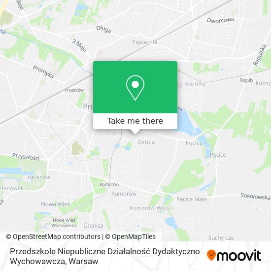 Przedszkole Niepubliczne Działalność Dydaktyczno Wychowawcza map