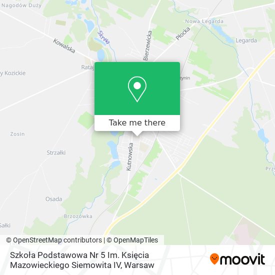 Szkoła Podstawowa Nr 5 Im. Księcia Mazowieckiego Siemowita IV map