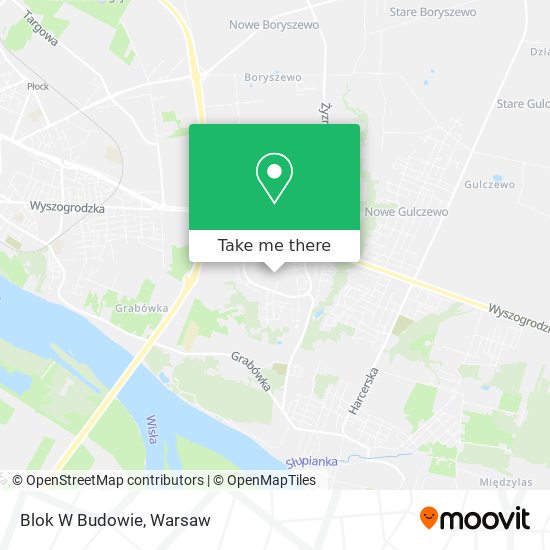 Blok W Budowie map