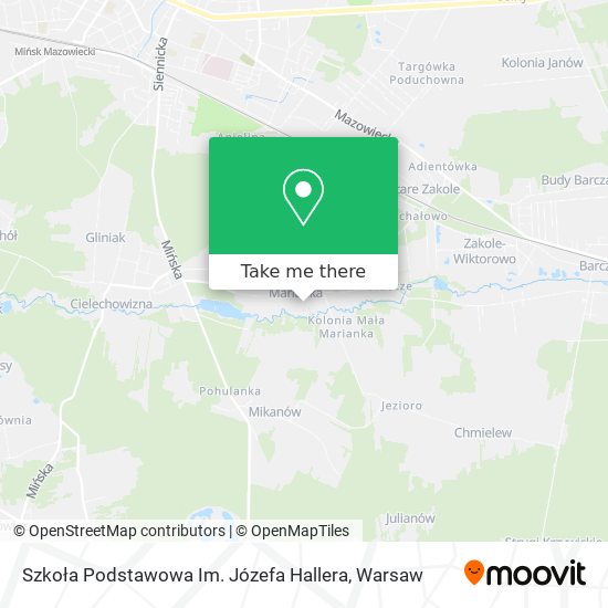 Szkoła Podstawowa Im. Józefa Hallera map