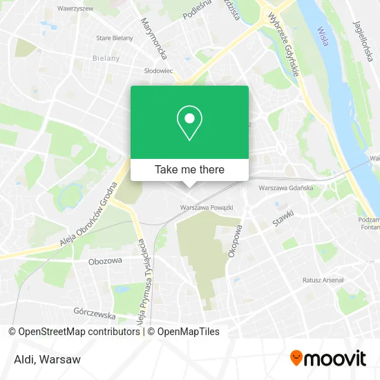 Aldi map