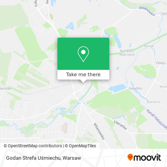 Godan Strefa Uśmiechu map