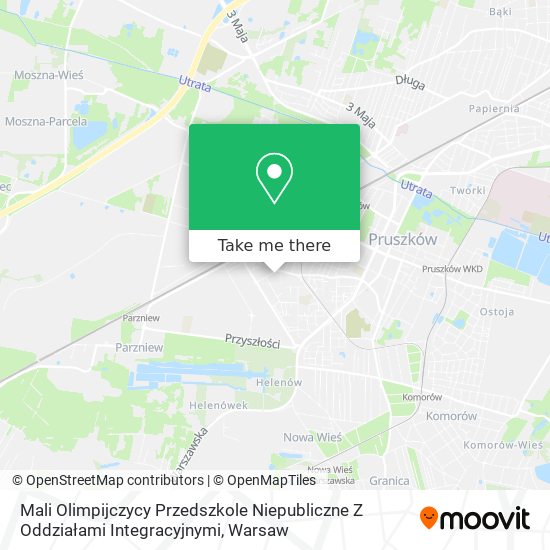 Mali Olimpijczycy Przedszkole Niepubliczne Z Oddziałami Integracyjnymi map