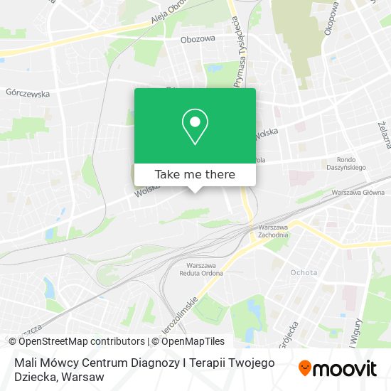 Mali Mówcy Centrum Diagnozy I Terapii Twojego Dziecka map