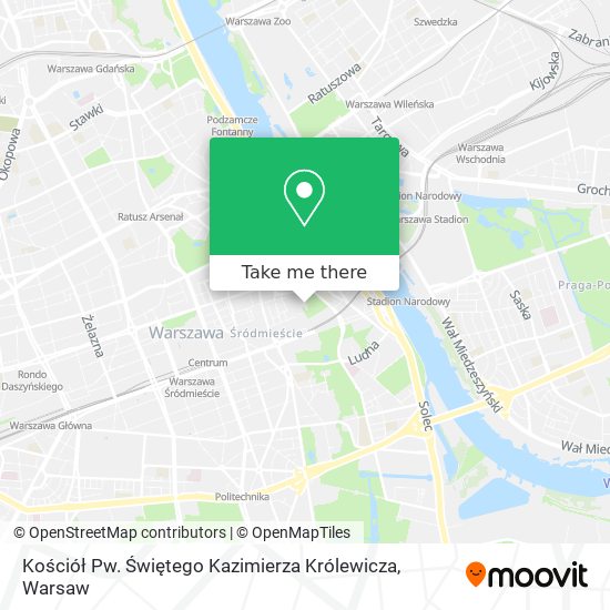 Kościół Pw. Świętego Kazimierza Królewicza map