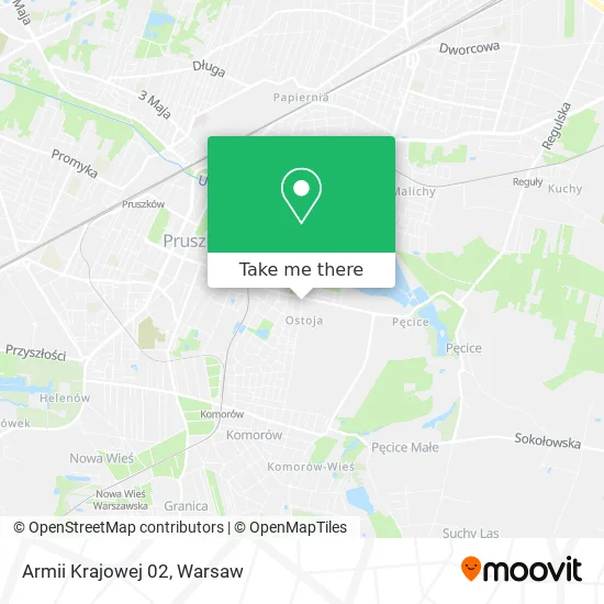 Armii Krajowej 02 map