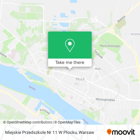 Miejskie Przedszkole Nr 11 W Płocku map