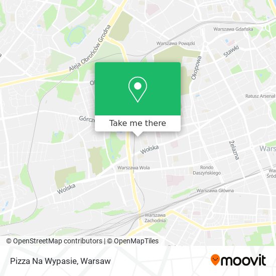 Карта Pizza Na Wypasie