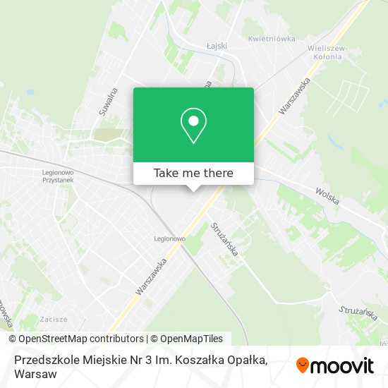 Przedszkole Miejskie Nr 3 Im. Koszałka Opałka map