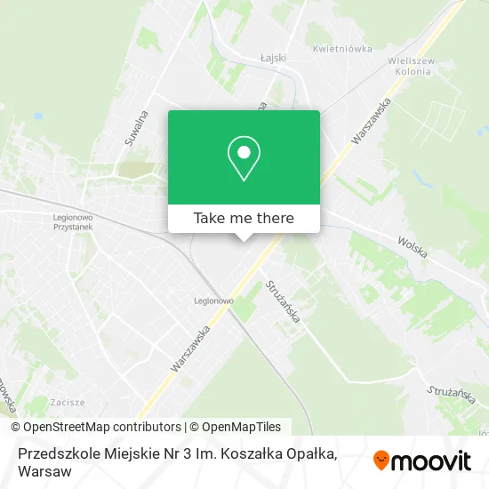 Przedszkole Miejskie Nr 3 Im. Koszałka Opałka map