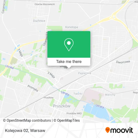 Kolejowa 02 map