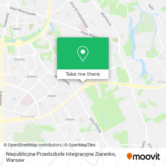 Niepubliczne Przedszkole Integracyjne Ziarenko map