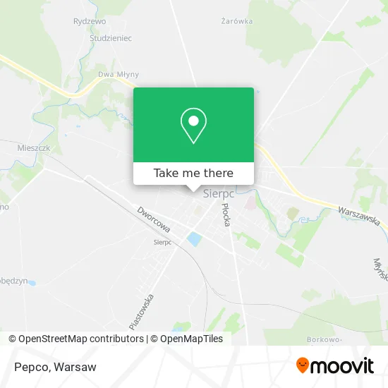 Карта Pepco