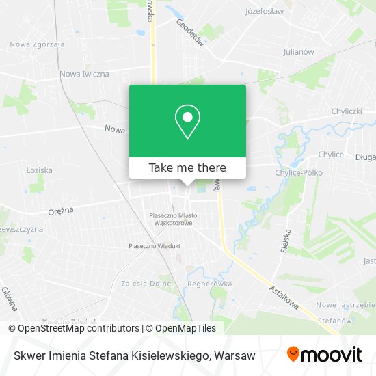 Skwer Imienia Stefana Kisielewskiego map