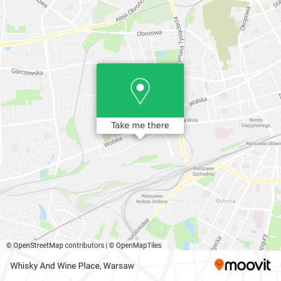 Whisky And Wine Place map