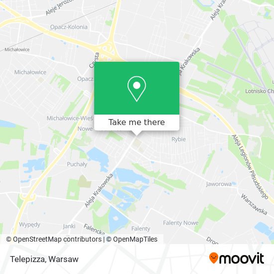 Telepizza map