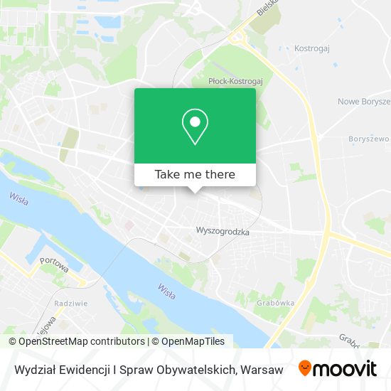 Wydział Ewidencji I Spraw Obywatelskich map