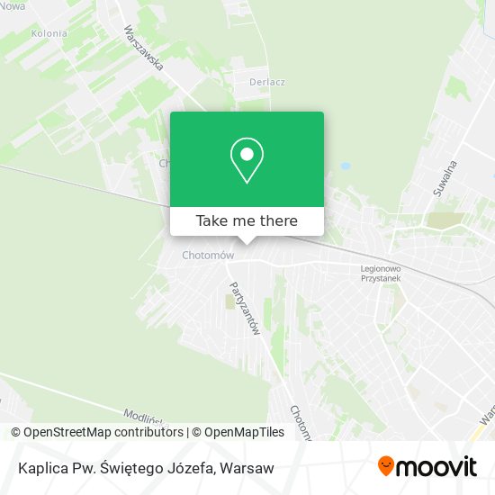 Kaplica Pw. Świętego Józefa map