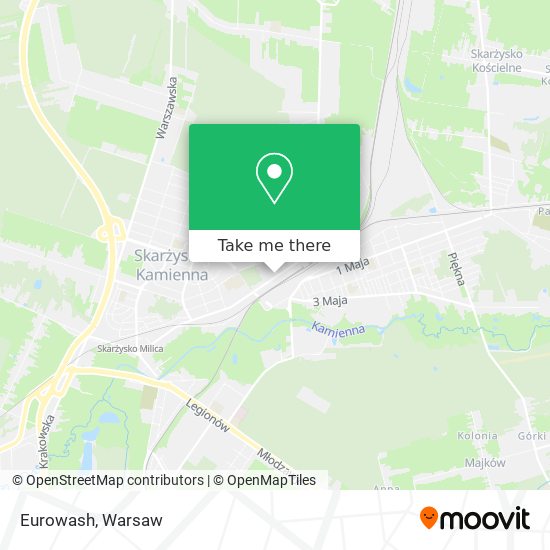 Eurowash map