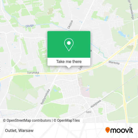 Outlet map