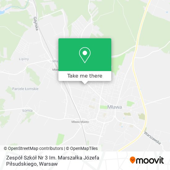 Zespół Szkół Nr 3 Im. Marszałka Józefa Piłsudskiego map