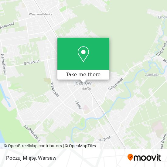 Poczuj Miętę map