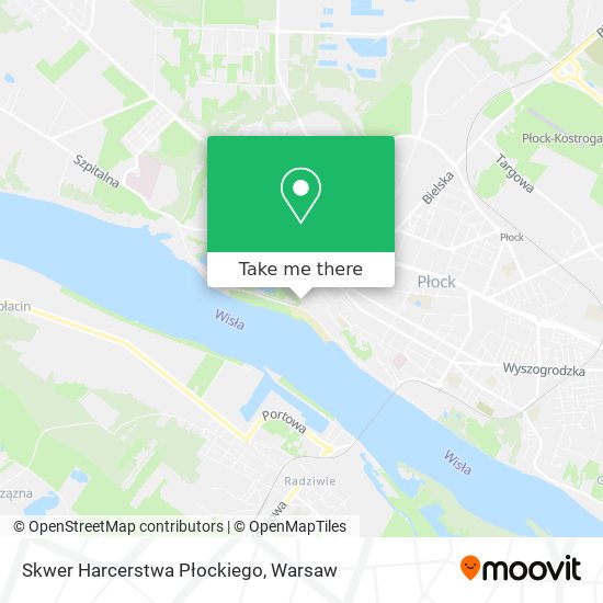 Skwer Harcerstwa Płockiego map