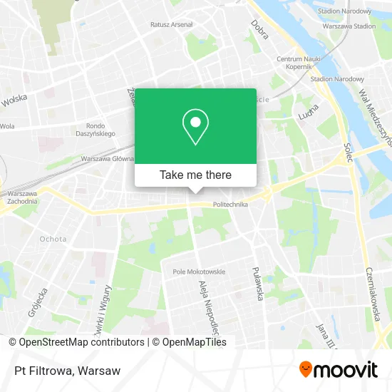 Pt Filtrowa map