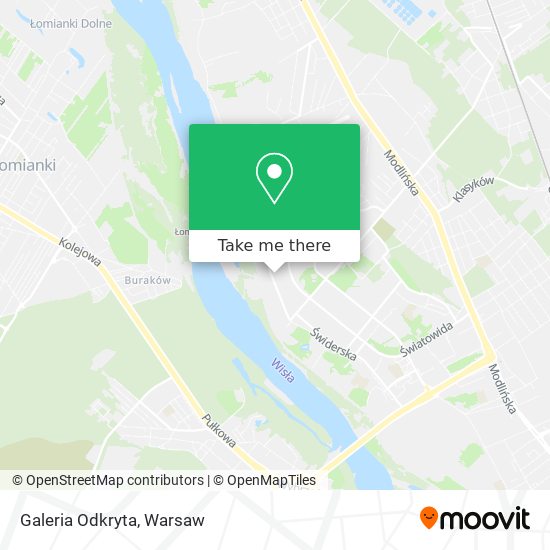 Galeria Odkryta map