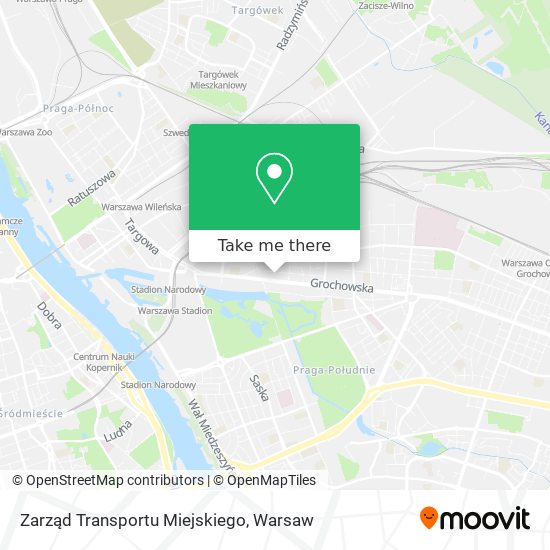 Zarząd Transportu Miejskiego map