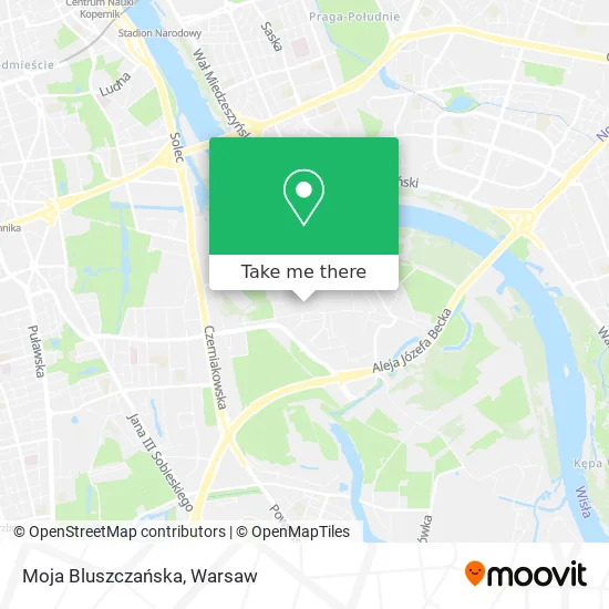 Карта Moja Bluszczańska