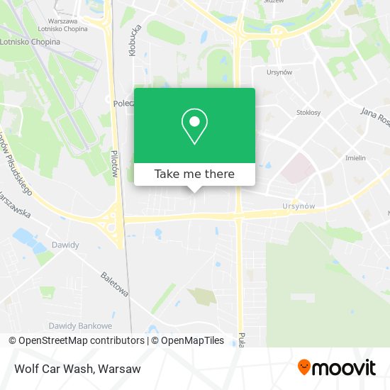 Wolf Car Wash map