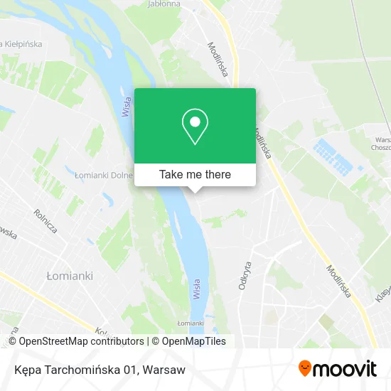 Kępa Tarchomińska 01 map