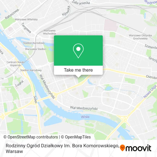 Rodzinny Ogród Działkowy Im. Bora Komorowskiego map