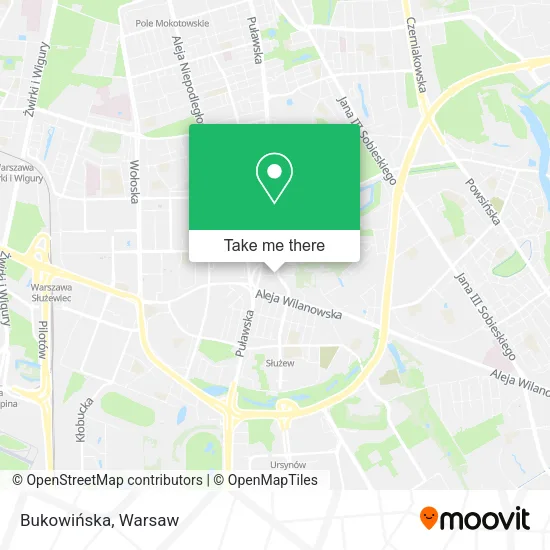 Bukowińska map