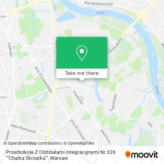 Przedszkole Z Oddziałami Integracyjnymi Nr 326 ""Chatka Skrzatka"" map