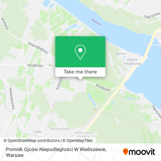 Pomnik Ojców Niepodległości W Wieliszewie map