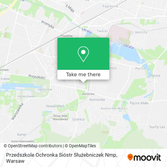 Przedszkole Ochronka Sióstr Służebniczek Nmp map