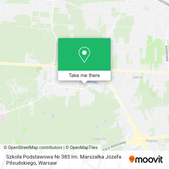 Szkoła Podstawowa Nr 385 Im. Marszałka Józefa Piłsudskiego map