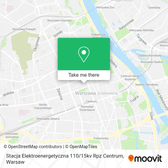 Stacja Elektroenergetyczna 110 / 15kv Rpz Centrum map