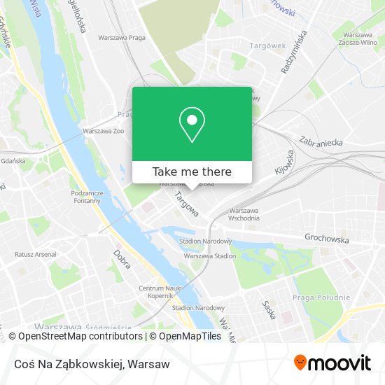 Coś Na Ząbkowskiej map