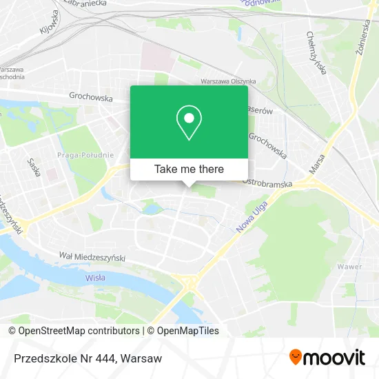 Przedszkole Nr 444 map