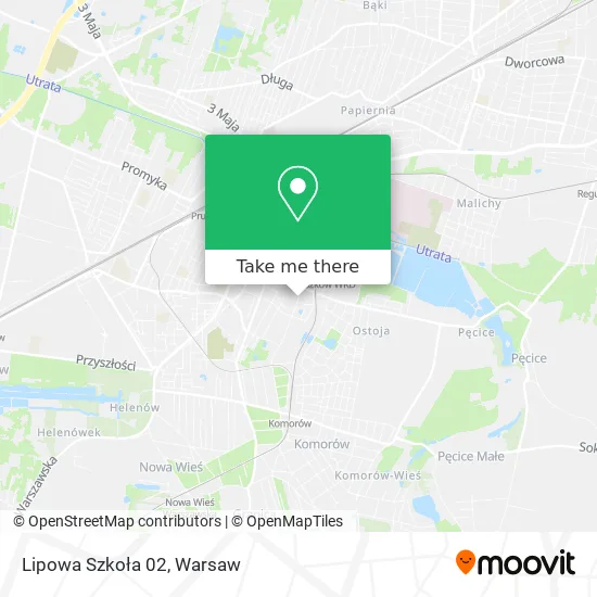 Карта Lipowa Szkoła 02