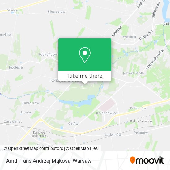 Amd Trans Andrzej Mąkosa map