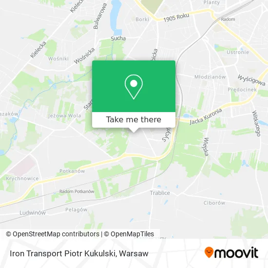 Карта Iron Transport Piotr Kukulski