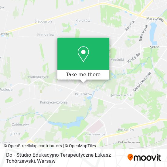 Do - Studio Edukacyjno Terapeutyczne Łukasz Tchórzewski map